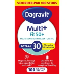 Dagravit Totaal 30 Vitaal 50+ Tabletten