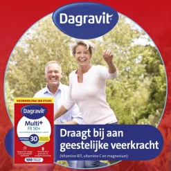 Dagravit Totaal 30 Vitaal 50+ Tabletten