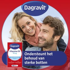 Dagravit Vitamine D3 10ug Parels