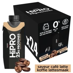 DANONE HiPRO Koffie Proteïneshake Voordeelverpakking 24 x 330ml