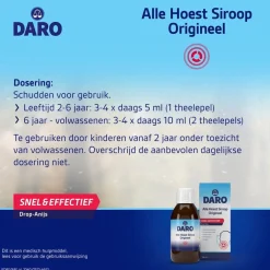 Daro Alle Hoest Siroop