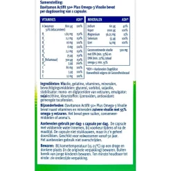 Davitamon Actifit 50+ Omega-3 Visolie Multivitamine & Mineralen Capsules