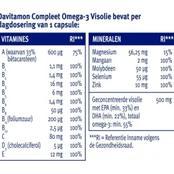 Davitamon Compleet Omega-3 Visolie Capsules