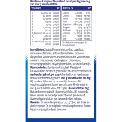 Davitamon Compleet Weerstand Aardbei Kauwtabletten