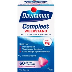 Davitamon Compleet Weerstand Bosvruchten Kauwtabletten