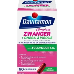 Davitamon Compleet Zwanger + Omega-3 Visolie Capsules
