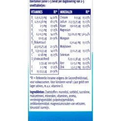 Davitamon Junior 1-3 Aardbei Smelttabletten
