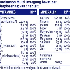 Davitamon Multi Overgang All-in-1 Multi Tabletten