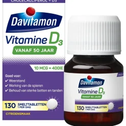 Davitamon Vitamine D 50+ Smelttabletten