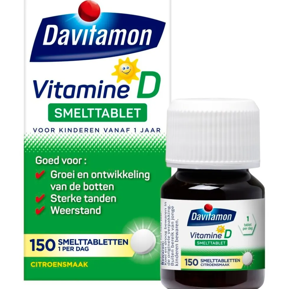 Davitamon Vitamine D Kind Smelttabletten