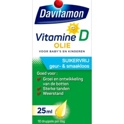 Davitamon Vitamine D Olie voor Baby en Kind