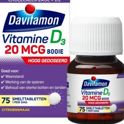 Davitamon Vitamine D Volwassenen Smelttabletten