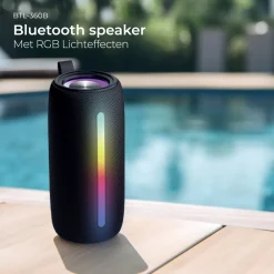 Denver BTL360B Bluetooth Speaker met Lichteffecten