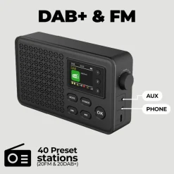 Denver DAB57 DAB+/FM Radio met Bluetooth