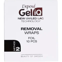 Depend Gel iQ Removal Foil Wraps