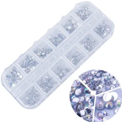 Dermarolling Black Friday Iriserende Strass Nagel Decoratie Steentjes