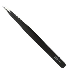 Dermarolling Black Tweezer - Wimperpincet ESD