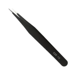 Dermarolling Black Tweezer - Wimperpincet ESD