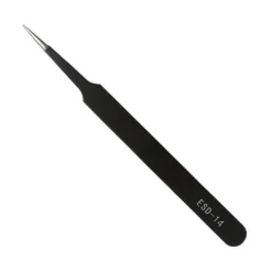 Dermarolling Black Tweezer - Wimperpincet ESD