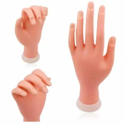 Dermarolling Flexibele Manicure Oefenhand