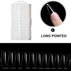 Dermarolling Nageltips Long Pointed