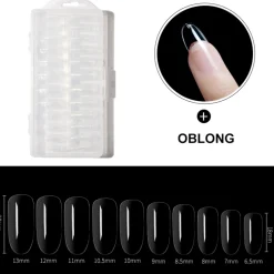 Dermarolling Nageltips Oblong