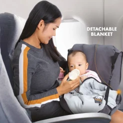 Deryan AirTraveller Vliegtuigbedje Reiskussen met matras