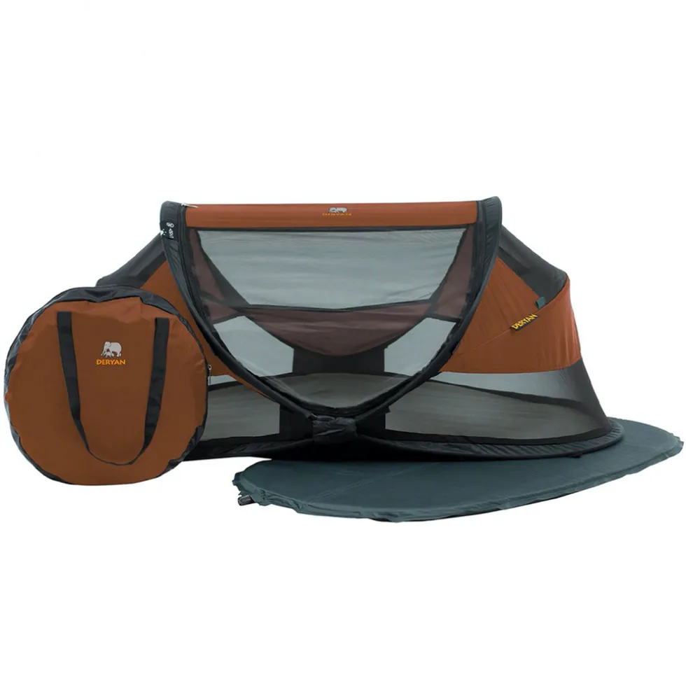 Deryan Baby Luxe Campingbedje met Zelfopblaasbare Matras