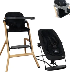 Deryan Curve Luxe Meegroei Kinderstoel Met Wipstoel & Inlegkussen