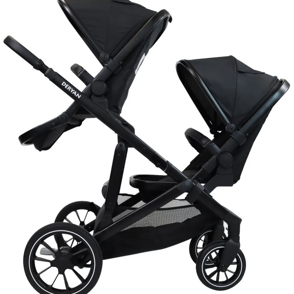 Deryan Evy V2 Uitbreidbare Duo Kinderwagen