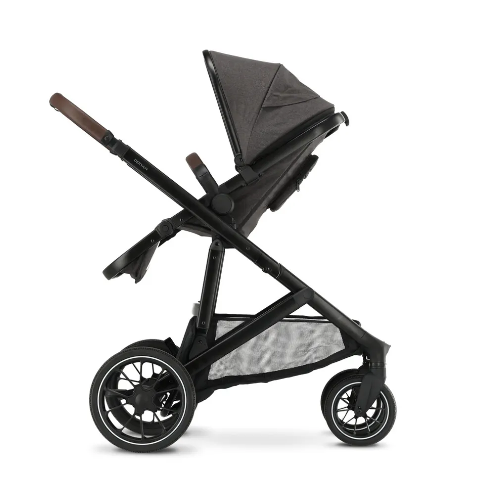 Deryan Evy V2 Kinderwagen Duo 2-in-1 met reiswieg & zitje