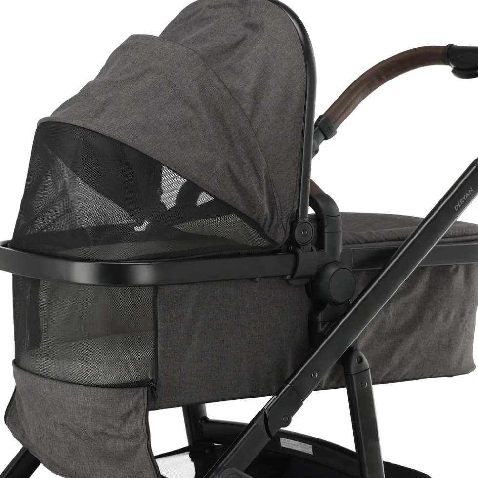 Deryan Evy V2 Kinderwagen Duo 2-in-1 met reiswieg & zitje
