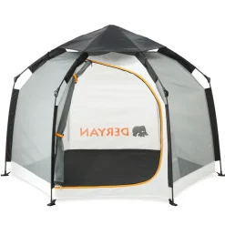 Deryan Up To Go Kinderbox Draagbare Kinderbox Pop Up Reisbox Strandtent Cream