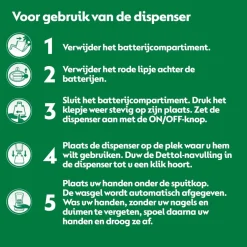 Dettol No-Touch Aloë Vera Automatische Zeepdispenser