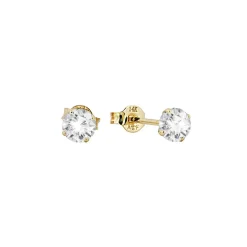 Di Lusso 14K Gouden Oorstekers – 0.40 ct Lab Grown Diamant