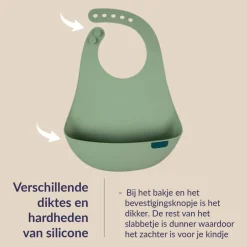 Difrax LOVI Slabbetje van Siliconen