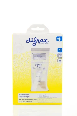 Difrax Moedermelk bewaarzakjes - 80 stuks