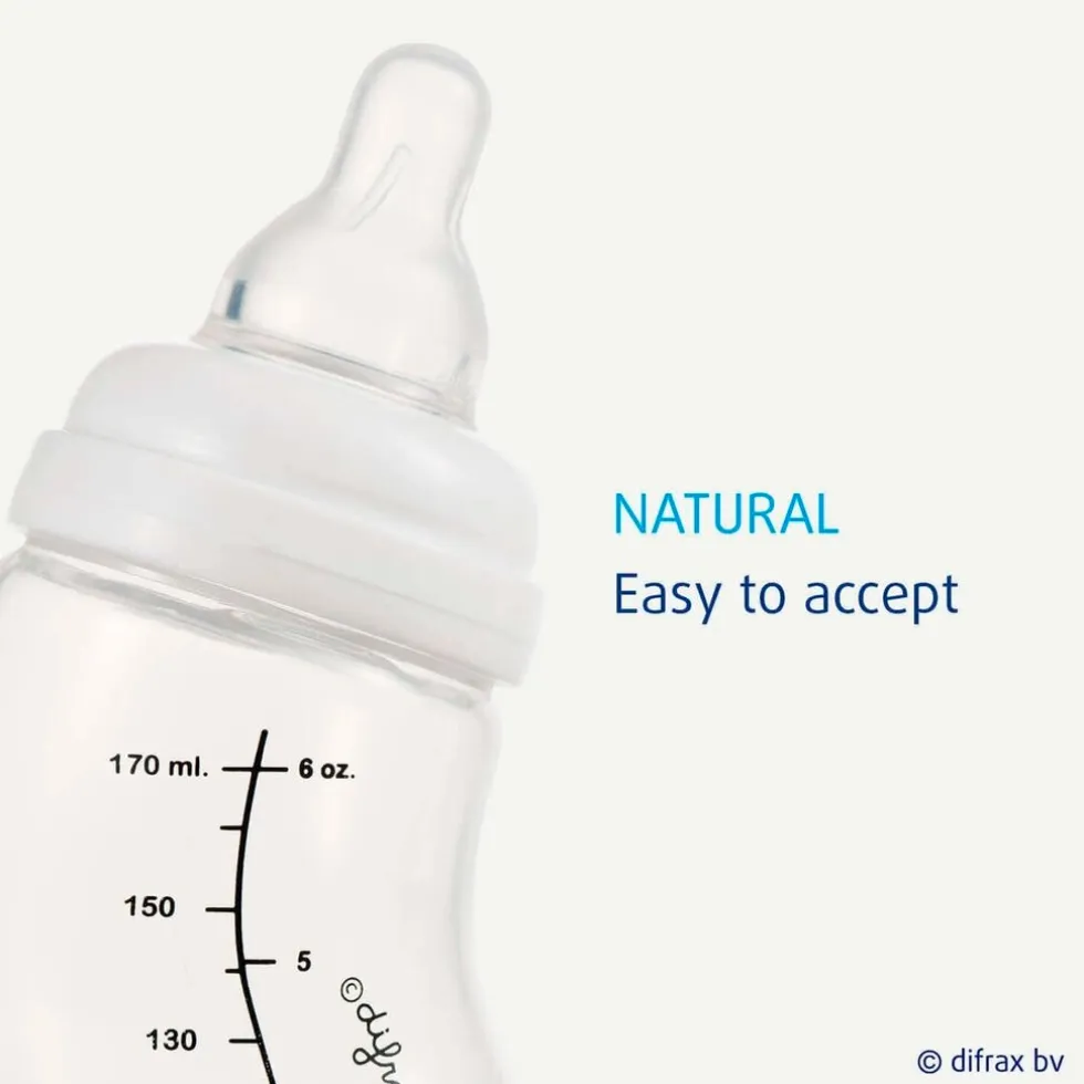 Difrax Natural 6+M Large Flessenspenen