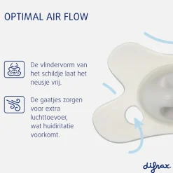 Difrax Pure Natural 0-6 maanden Fopspeen
