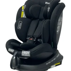 Ding Aiden Black 40-150 cm 360° i-Size Autostoel
