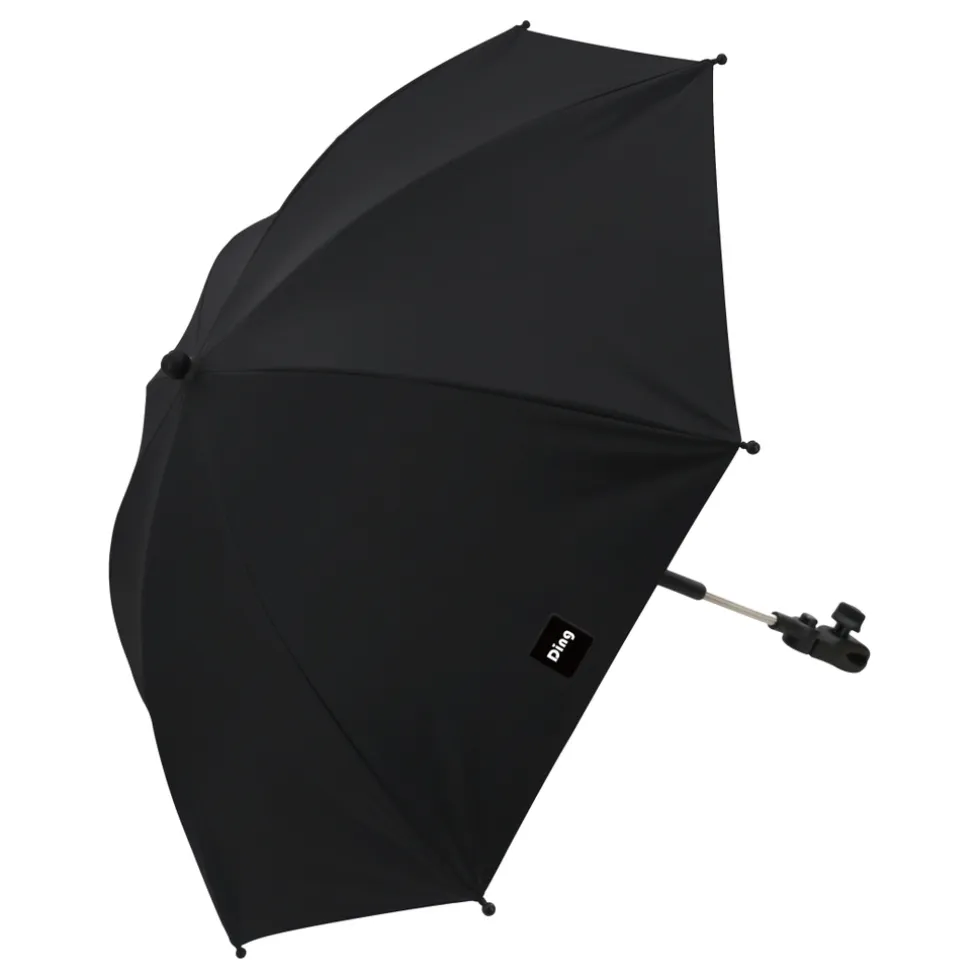 Ding Zwart UV Buggy Parasol