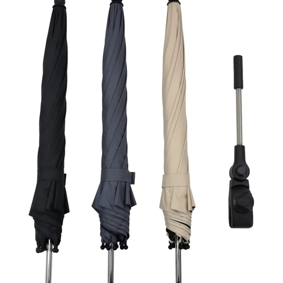 Ding Zwart UV Buggy Parasol