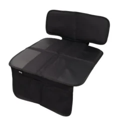 Ding Zwart Waterproof Autostoelbeschermer met Opbergvakjes