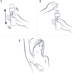 Dove Advanced Care Antitranspirant Original Deodorant Spray