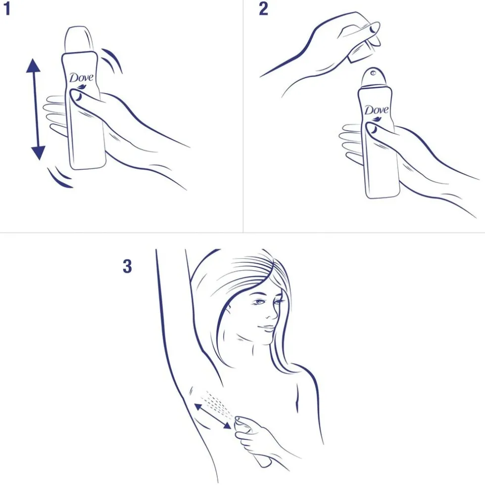 Dove Advanced Care Antitranspirant Original Deodorant Spray