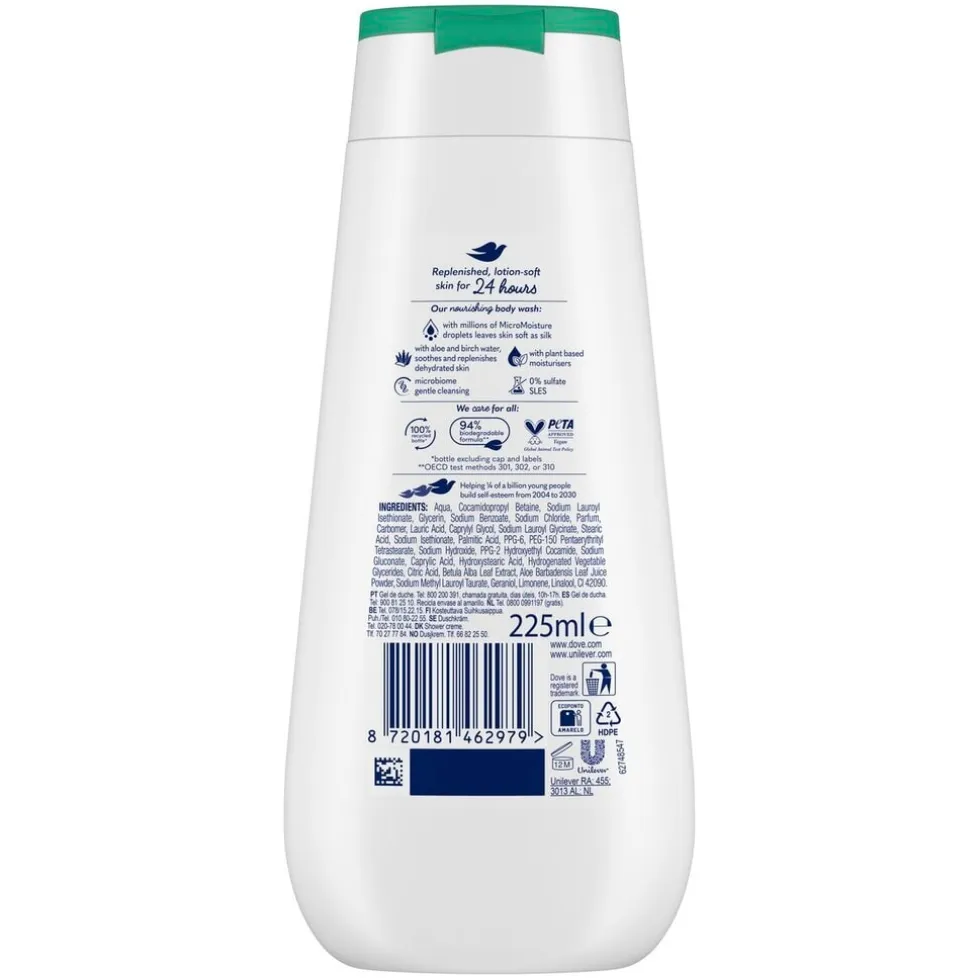 Dove Advanced Care Hydrating Care Douchegel