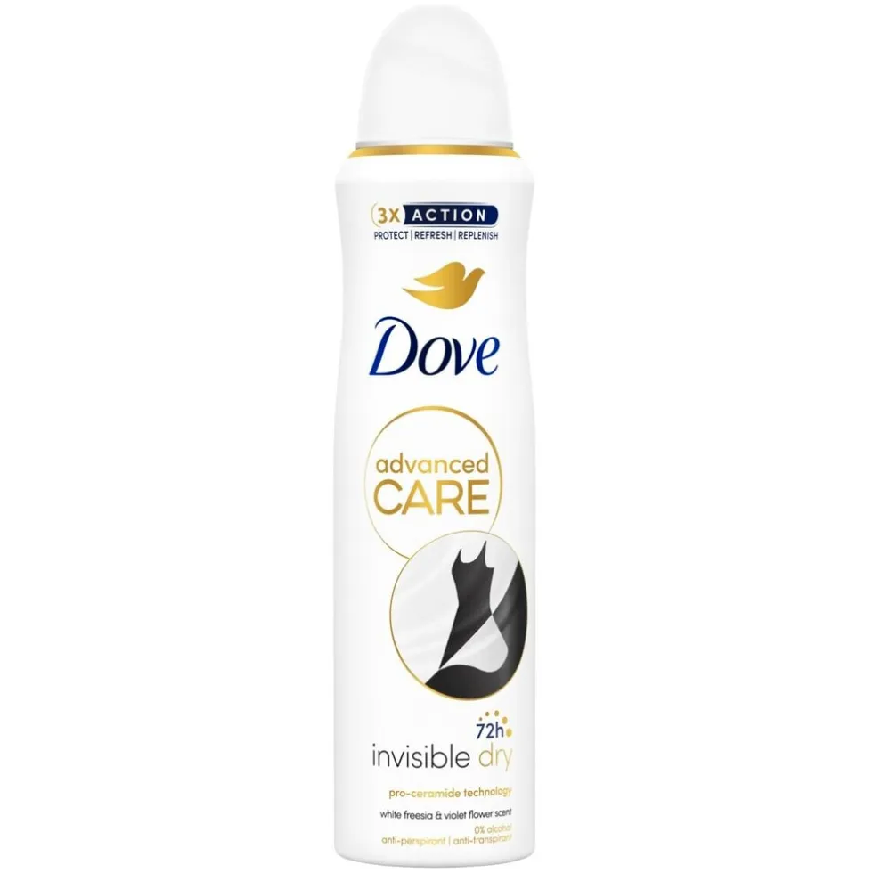 Dove Advanced Care Invisible Dry Antitranspirant Deodorant Spray