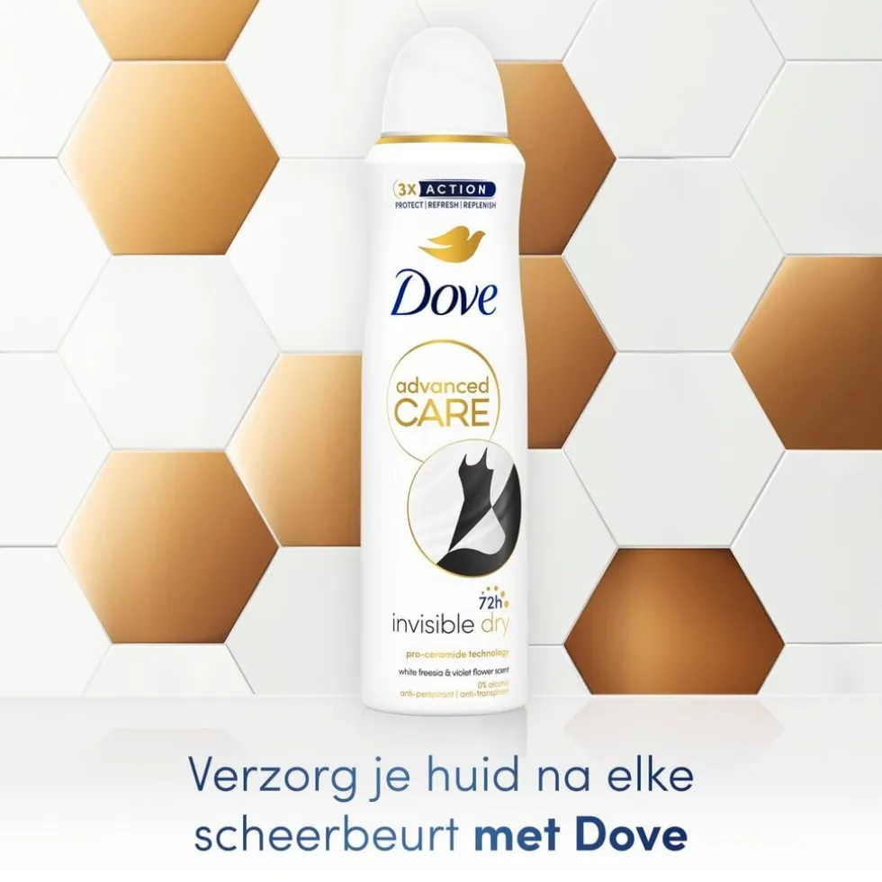 Dove Advanced Care Invisible Dry Antitranspirant Deodorant Spray
