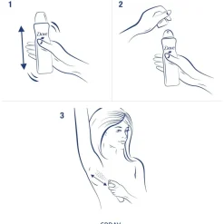 Dove Advanced Care Original Antitranspirant Deodorant Spray