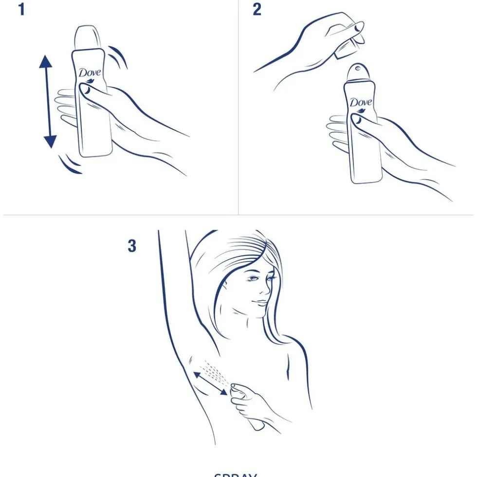 Dove Advanced Care Original Antitranspirant Deodorant Spray